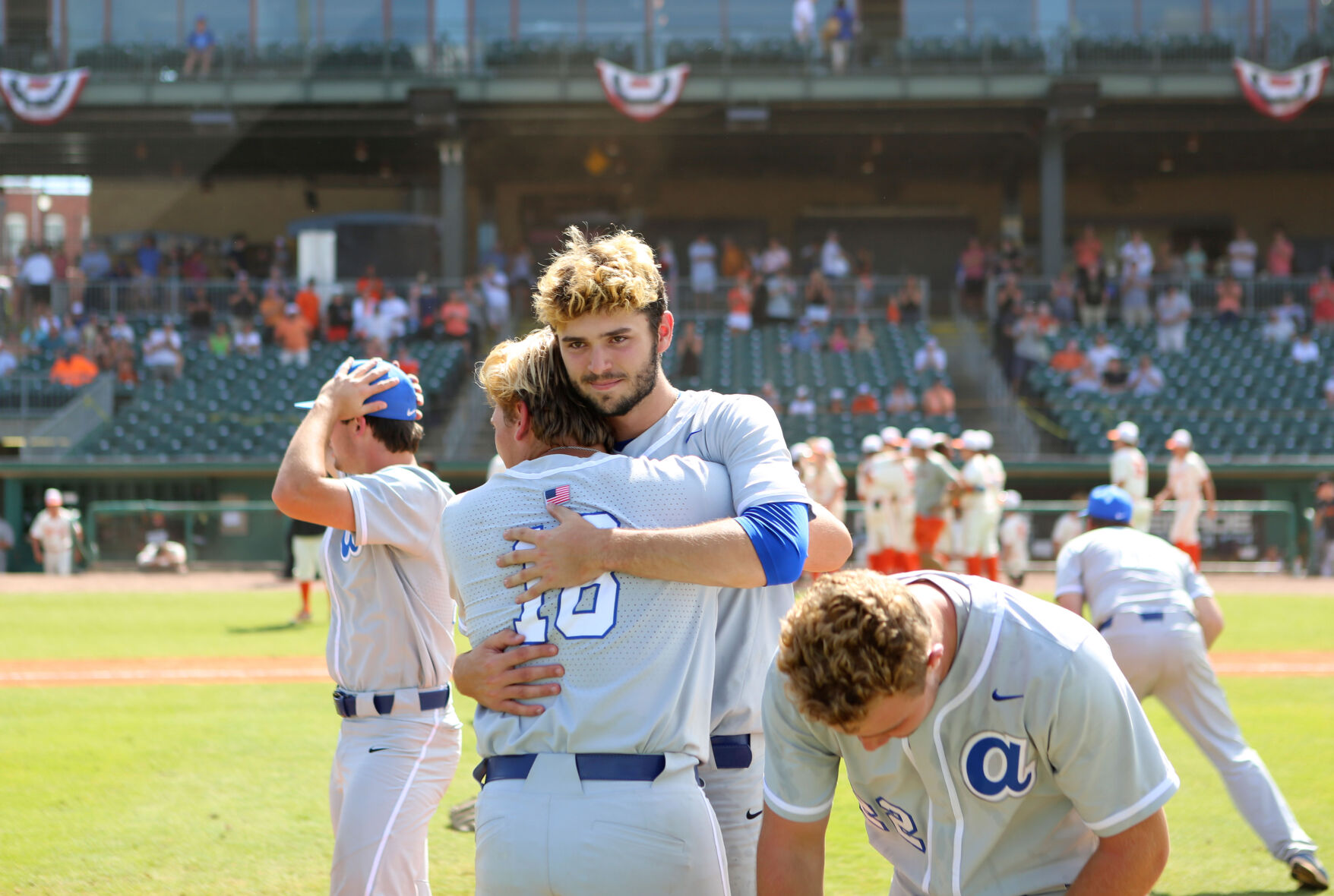 AHS baseball celebration